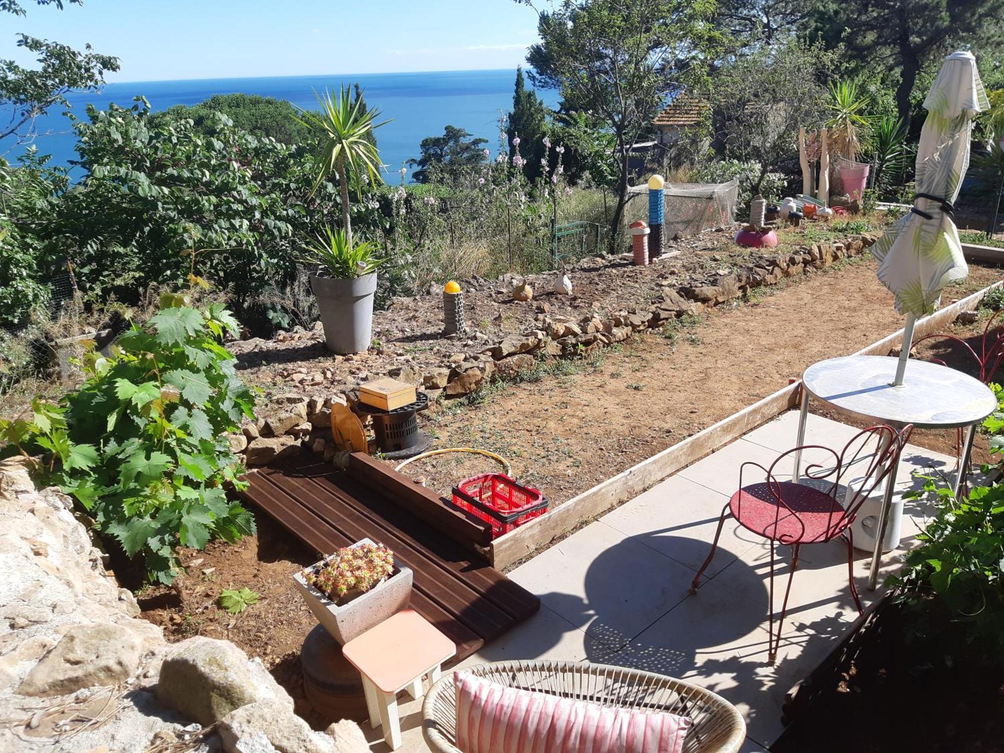 Haut De Villa Au Mont St Clair Vue Exceptionnelle Mer Et Foret Terrasses, Piscine, Petanque, Solarium Prives Sete Exterior photo